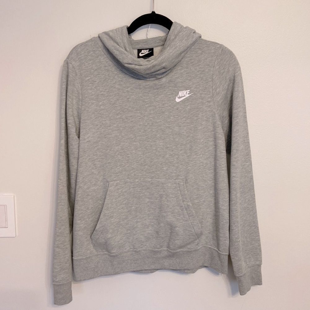 Nike‎ Heathered Grey Sweater - Size M
